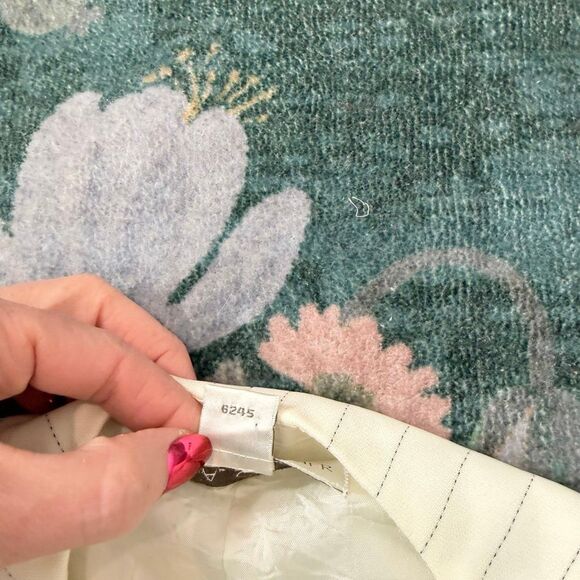 Casual Corner Vintage Vest Womens White Pinstripe Work Button Up Sleeveless Sz 6 - Picture 5 of 11